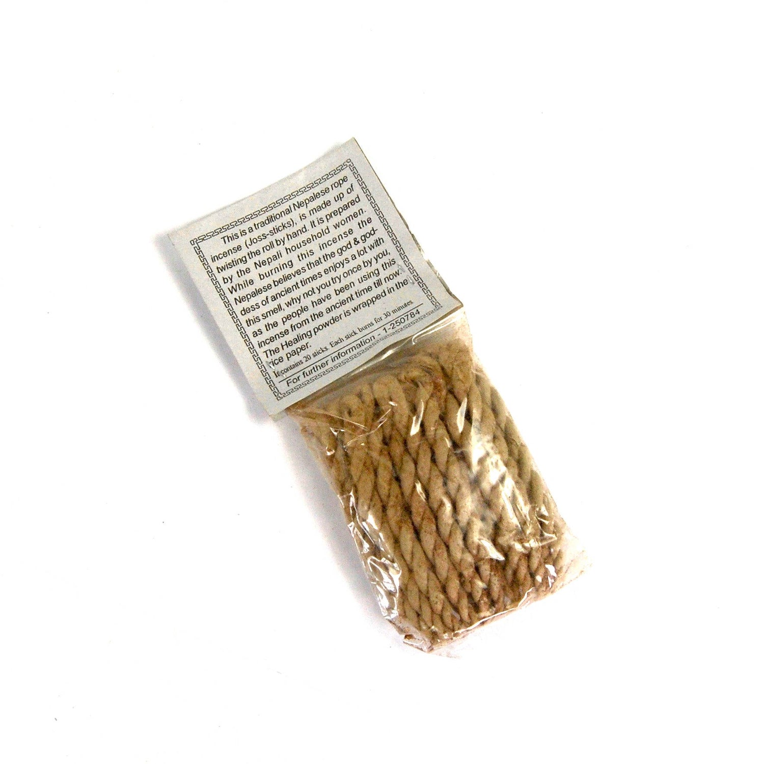 HEALING Himalayan Rope Incense Tibetan 