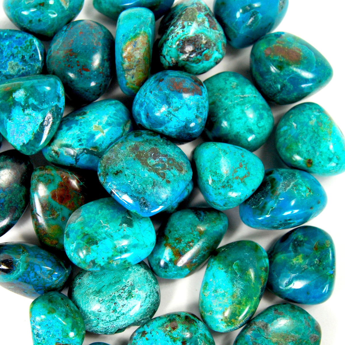 Chrysocolla Tumbled Stones