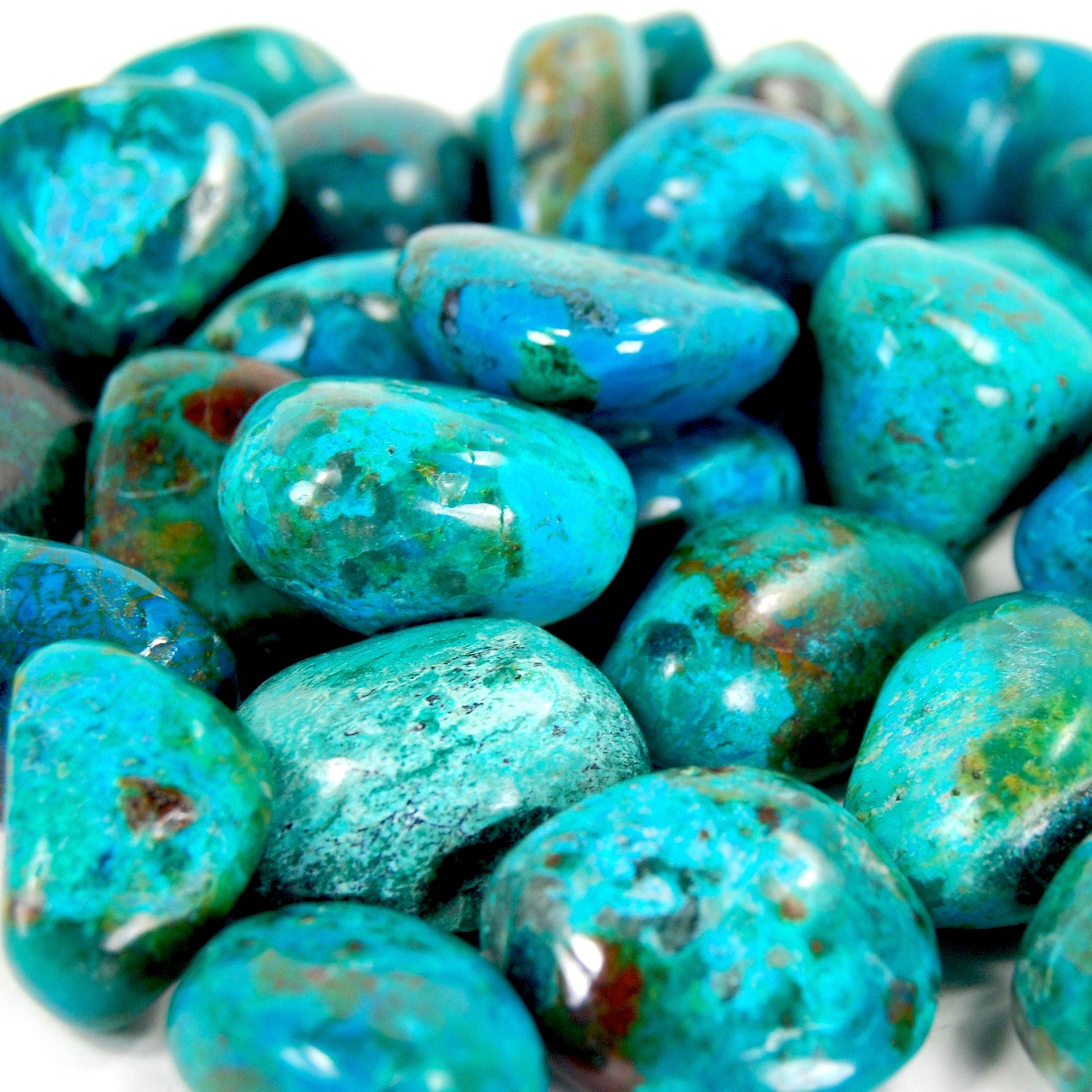 Chrysocolla Tumbled Stones