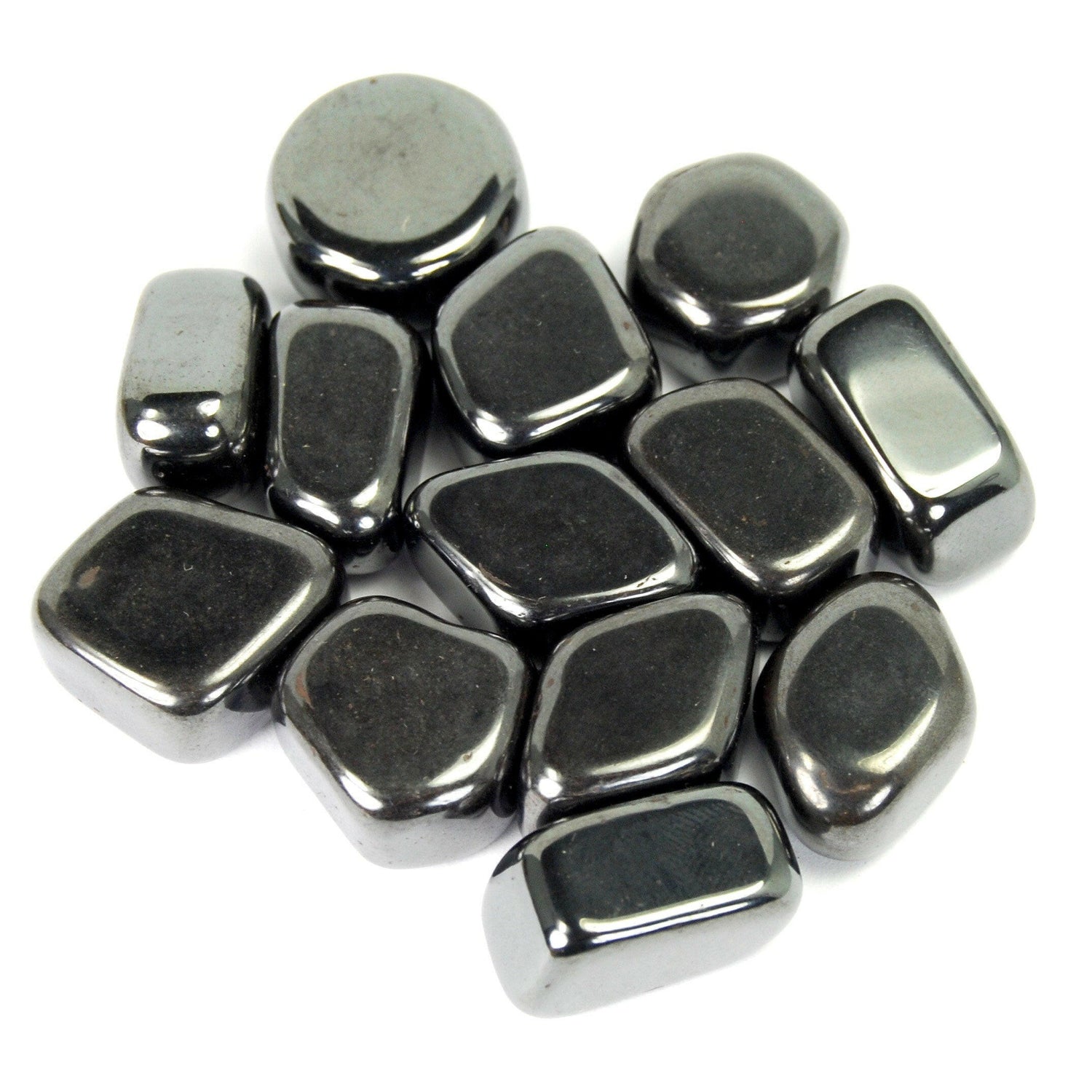 Hematite Crystal Tumbled Stones
