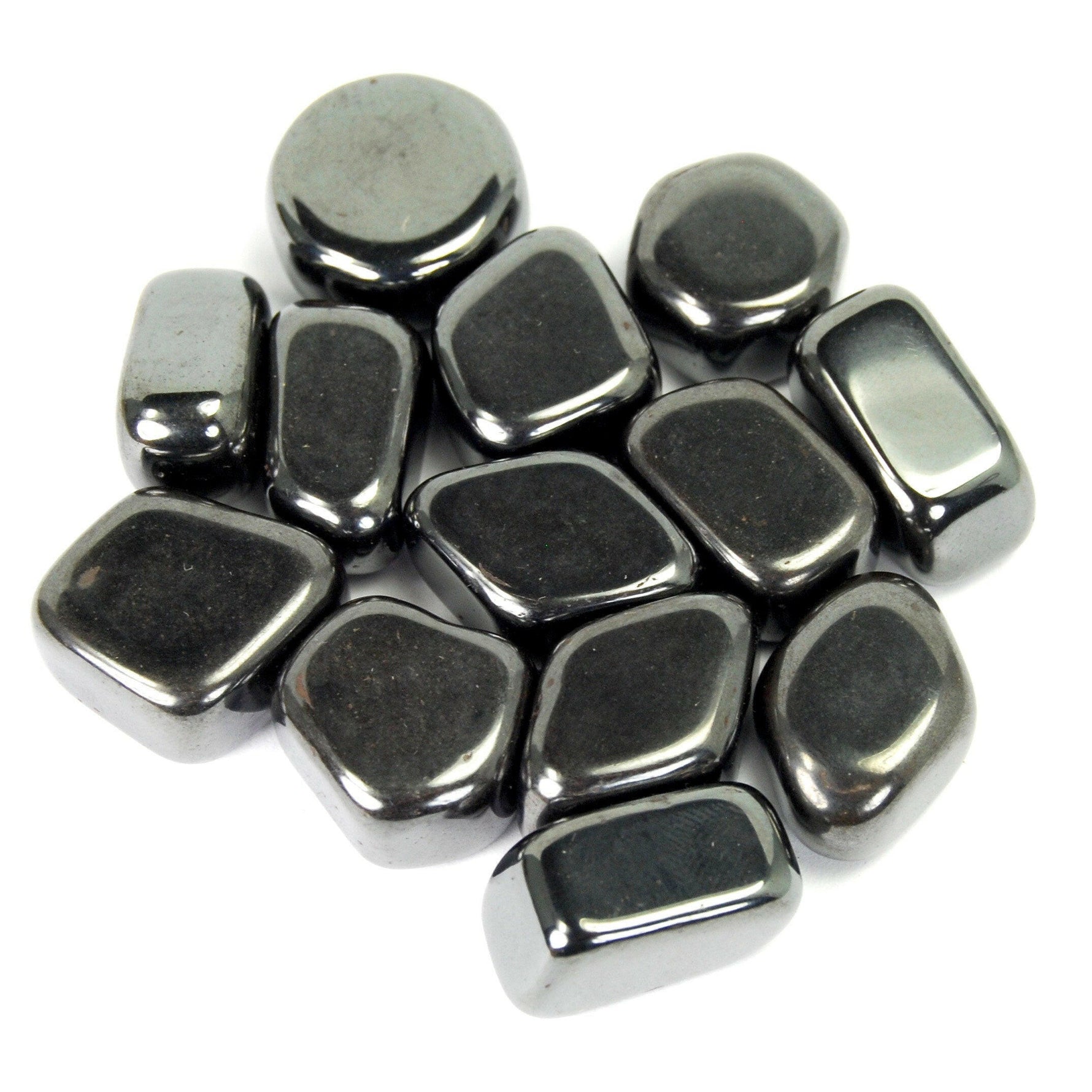 Hematite Crystal Tumbled Stones