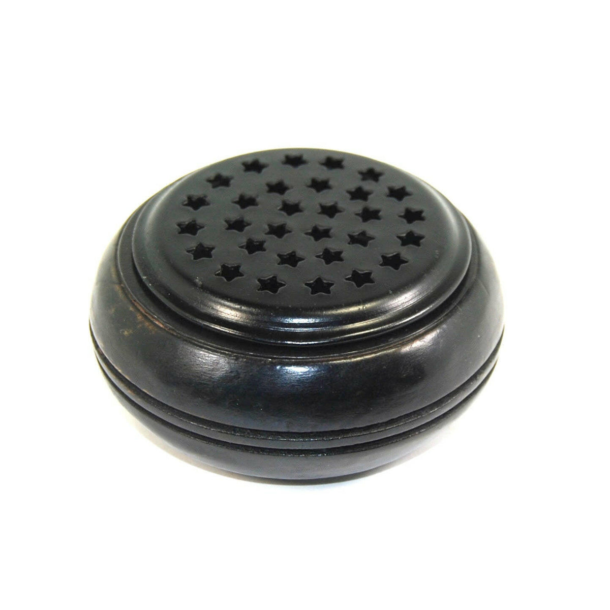 Black Wood Resin Incense Burner