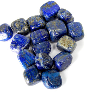 Lapis Lazuli Tumbled Stones from Pakistan 