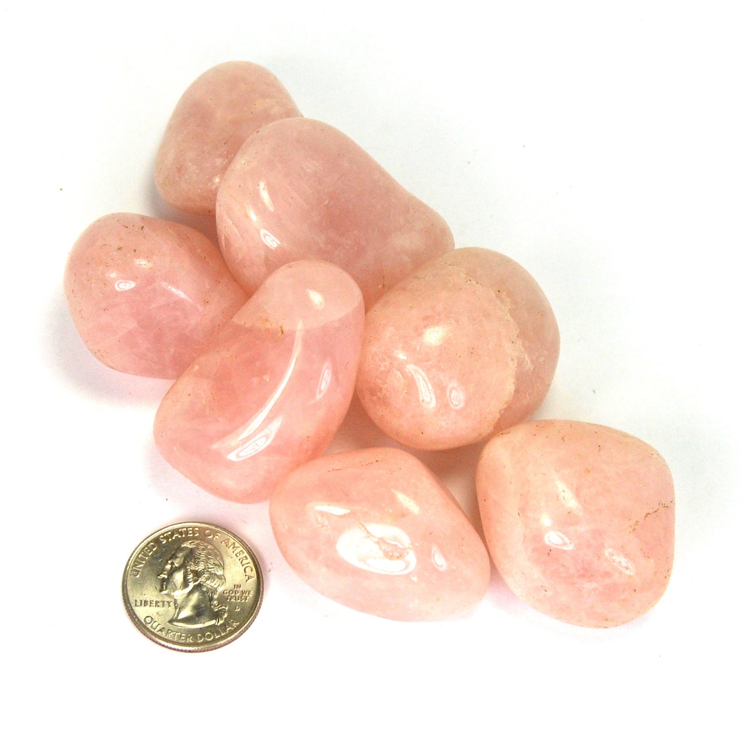 Jumbo Rose Quartz Crystal Tumbled Stone