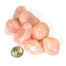 Load image into Gallery viewer, Jumbo Rose Quartz Crystal Tumbled Stone
