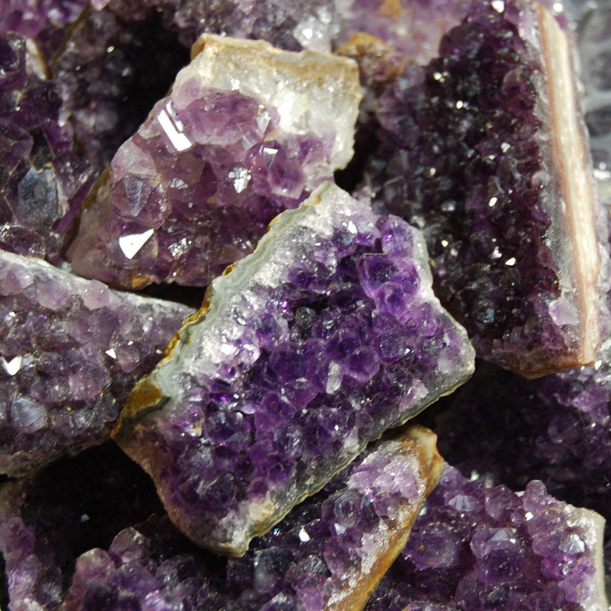 Amethyst Geode Cluster from Uruguay 