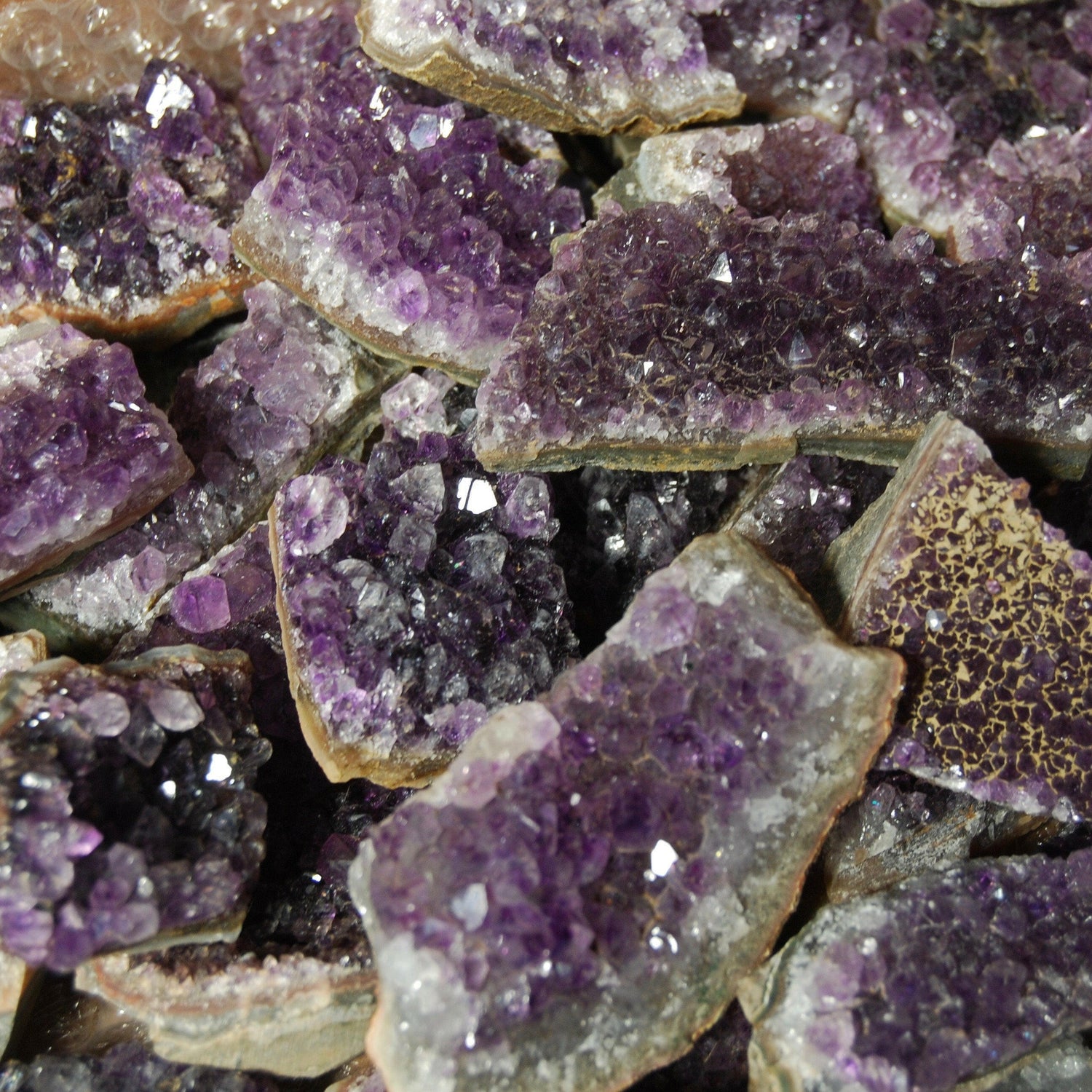 Amethyst Geode Cluster from Uruguay 