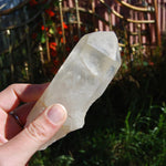 Golden Healer Lemurian Seed Quartz Crystal with Inner Child Manifestation and Lithium 388 gram 5.25" 