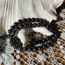 Load image into Gallery viewer, Hematite Beaded Power Bracelet 8mm Natural Gemstone Beads 
