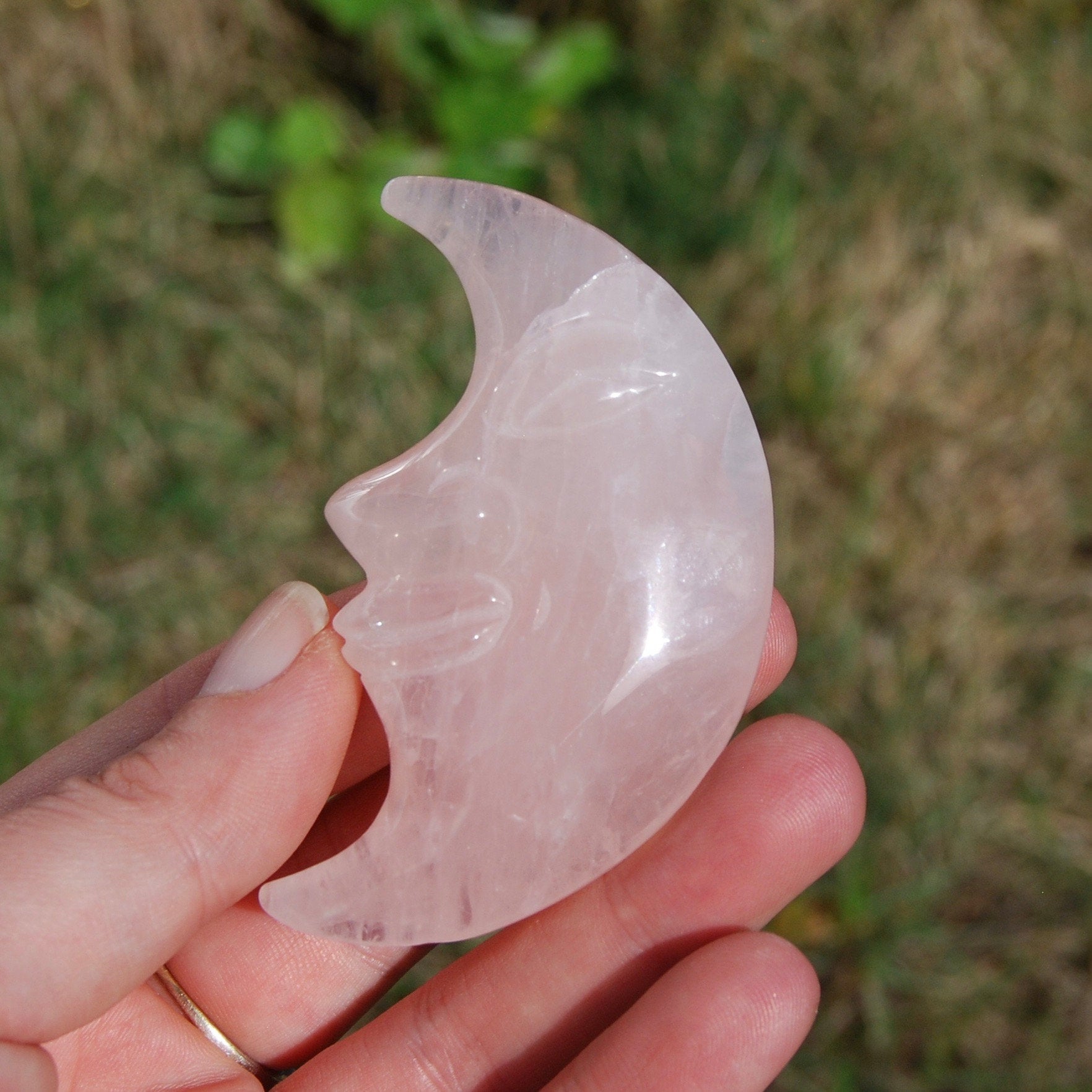 Rose Quartz Moon