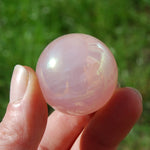 Angel Aura Rose Quartz Sphere