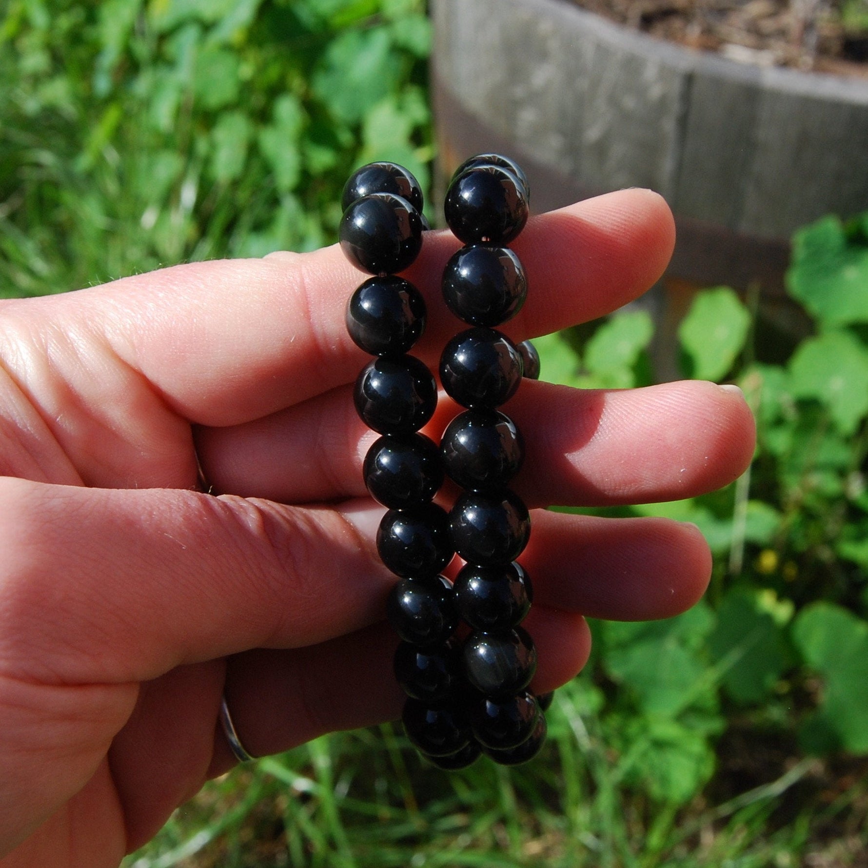 Rainbow Obsidian Bracelet