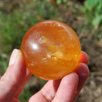 Honey Calcite Crystal Spheres Ball