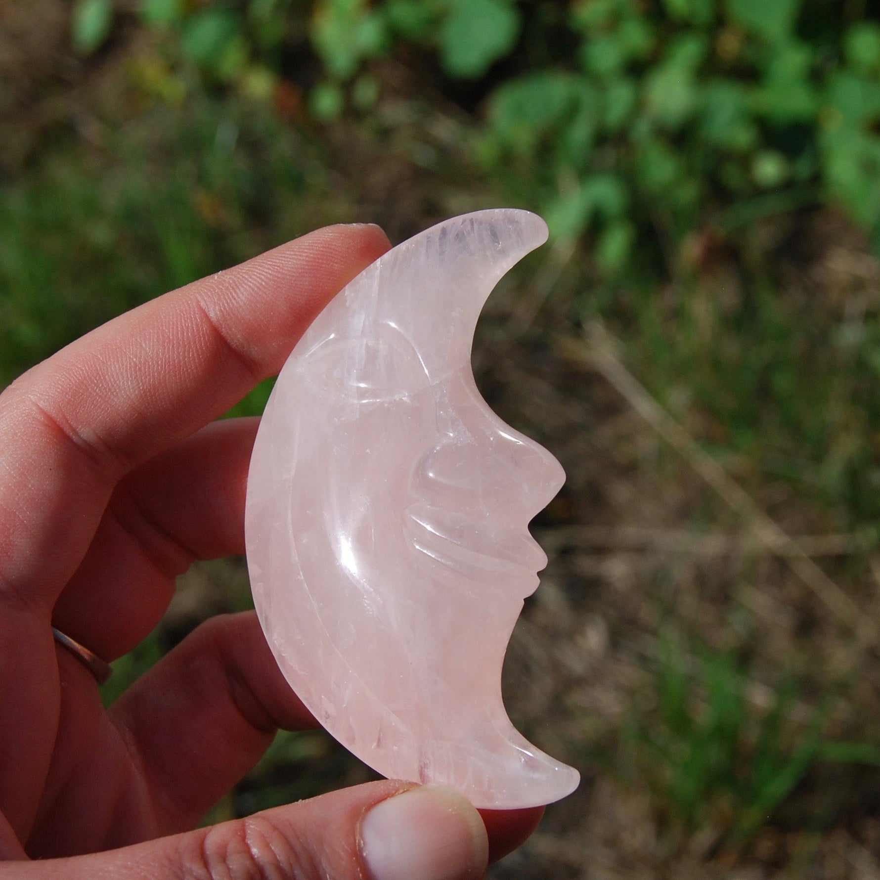 Rose Quartz Moon