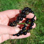 Gold Sheen Obsidian Crystal Bracelet